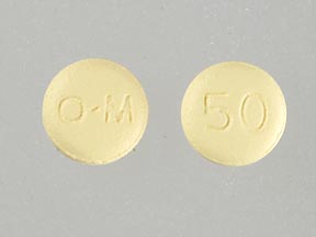Tapentadol 50 mg UK tablets showing front and back view of prescription pain relief medication