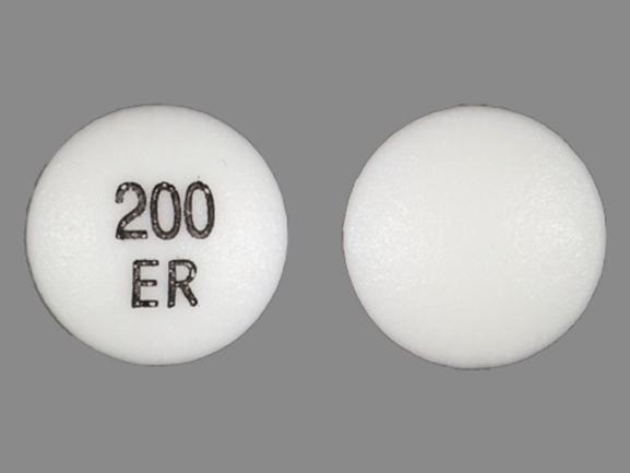 Tramadol 200 mg UK prolonged release tablets - front and back view of packaging and tablets